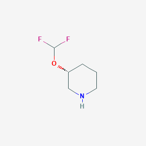 (3R)-3-(Difluoromethoxy)piperidine