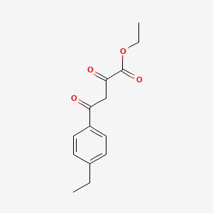 B2548050 Ethyl 4-(4-ethylphenyl)-2,4-dioxobutanoate CAS No. 741286-35-1
