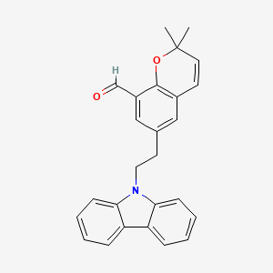 molecular formula C26H23NO2 B2548068 BJE6-106 