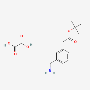 Tert-butyl 2-(3-(aminomethyl)phenyl)acetate oxalate