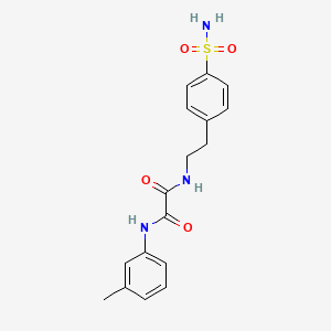 N1-(4-sulfamoylphenethyl)-N2-(m-tolyl)oxalamide