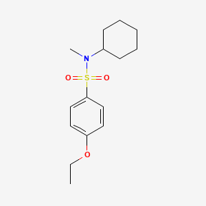 N-cyclohexyl-4-ethoxy-N-methylbenzenesulfonamide