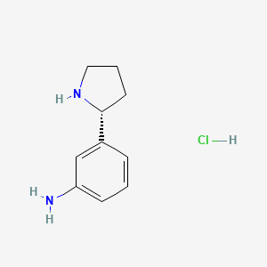 (R)-3-(Pyrrolidin-2-yl)aniline hydrochloride