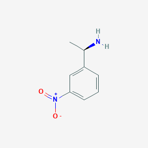 molecular formula C8H10N2O2 B2548463 (R)-1-(3-nitrophenyl)ethanamine CAS No. 297730-27-9