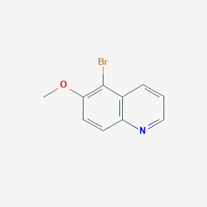 molecular formula C10H8BrNO B2548492 5-Bromo-6-methoxyquinoline CAS No. 36023-01-5