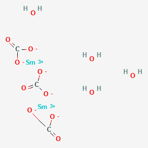 molecular formula C3H8O13Sm2 B2548625 Samarium(III) carbonate tetrahydrate CAS No. 38245-37-3