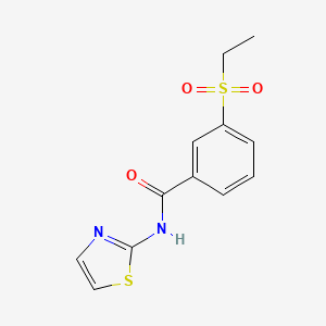 3-(ethylsulfonyl)-N-(thiazol-2-yl)benzamide