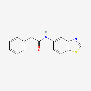 N-(benzo[d]thiazol-5-yl)-2-phenylacetamide
