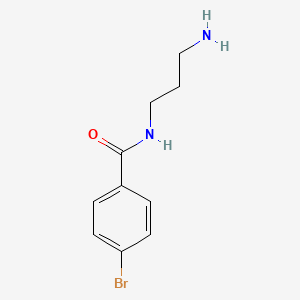 N-(3-aminopropyl)-4-bromobenzamide