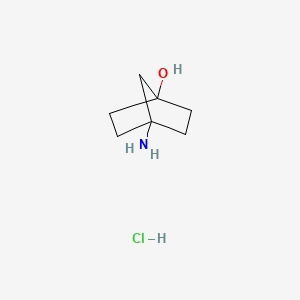 4-Aminobicyclo[2.2.1]heptan-1-ol hydrochloride