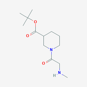 Tert-butyl 1-[2-(methylamino)acetyl]piperidine-3-carboxylate