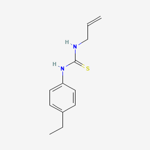molecular formula C12H16N2S B2549109 1-Allyl-3-(4-ethylphenyl)thiourea CAS No. 220604-75-1