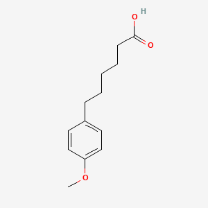 molecular formula C13H18O3 B2549122 6-(4-Methoxyphenyl)hexanoic acid CAS No. 107228-87-5