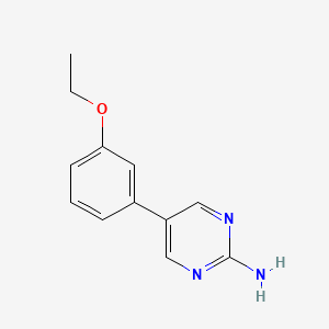5-(3-Ethoxyphenyl)pyrimidin-2-amine