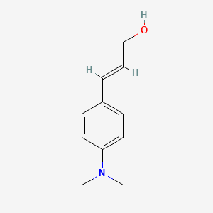 molecular formula C11H15NO B2549367 3-[4-(Dimethylamino)phenyl]-2-propene-1-ol CAS No. 190848-81-8