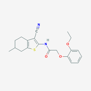 molecular formula C20H22N2O3S B254945 MFCD03995781 