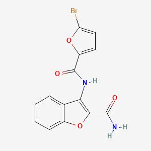 3-(5-Bromofuran-2-carboxamido)benzofuran-2-carboxamide
