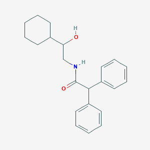 N-(2-cyclohexyl-2-hydroxyethyl)-2,2-diphenylacetamide
