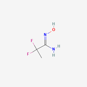 2,2-difluoro-N'-hydroxypropanimidamide