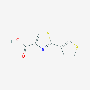 2-(Thiophen-3-yl)-1,3-thiazole-4-carboxylic acid