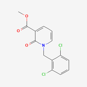 Methyl 1-(2,6-dichlorobenzyl)-2-oxo-1,2-dihydro-3-pyridinecarboxylate
