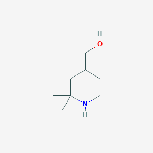 molecular formula C8H17NO B2549726 (2,2-Dimethylpiperidin-4-yl)methanol CAS No. 1780092-24-1