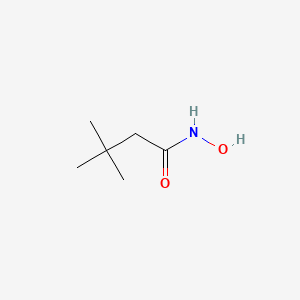 molecular formula C6H13NO2 B2549740 N-hydroxy-3,3-dimethylbutanamide CAS No. 802277-53-8