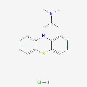 molecular formula C17H21ClN2S B000255 Promethazine hydrochloride CAS No. 58-33-3