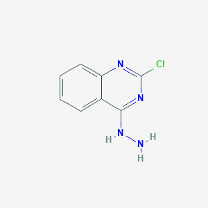 Quinazoline, 2-chloro-4-hydrazinyl-