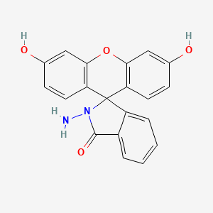 2-Amino-3',6'-dihydroxyspiro[isoindoline-1,9'-xanthen]-3-one