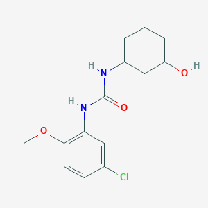1-(5-Chloro-2-methoxyphenyl)-3-(3-hydroxycyclohexyl)urea