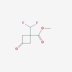 Methyl 1-(difluoromethyl)-3-oxocyclobutane-1-carboxylate