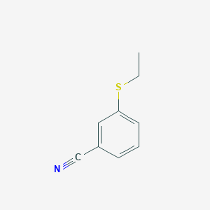 molecular formula C9H9NS B2550210 3-(Ethylsulfanyl)benzonitrile CAS No. 89407-24-9