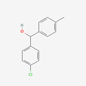 B2550311 4-Chloro-4'-methylbenzhydrol CAS No. 13389-74-7
