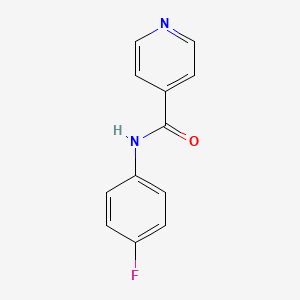 molecular formula C12H9FN2O B2550326 N-(4-fluorophenyl)isonicotinamide CAS No. 68279-93-6