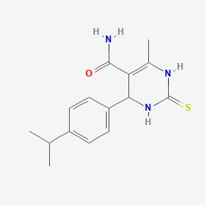 molecular formula C15H19N3OS B255034 MFCD03543689 
