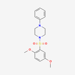 1-((2,5-Dimethoxyphenyl)sulfonyl)-4-phenylpiperazine