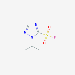 2-Propan-2-yl-1,2,4-triazole-3-sulfonyl fluoride