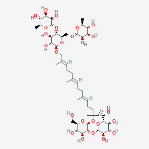 molecular formula C50H84O25 B2550838 Capsianoside VIII CAS No. 914306-69-7