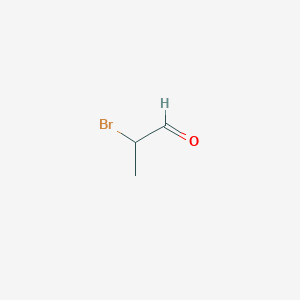 molecular formula C3H5BrO B025509 2-Bromopropanal CAS No. 19967-57-8