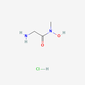 2-amino-N-hydroxy-N-methylacetamide hydrochloride