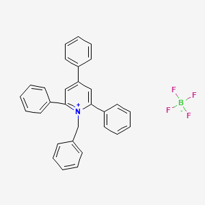 molecular formula C30H24BF4N B2550935 1-Benzyl-2,4,6-triphenylpyridin-1-ium tetrafluoroborate CAS No. 66310-10-9