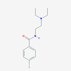 molecular formula C13H19IN2O B025511 N-(2-(Diethylamino)ethyl)-4-iodobenzamide CAS No. 106790-96-9