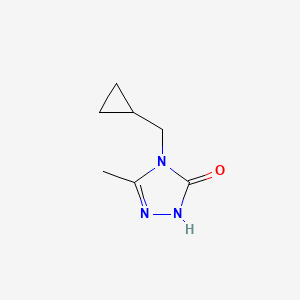 4-(cyclopropylmethyl)-3-methyl-4,5-dihydro-1H-1,2,4-triazol-5-one
