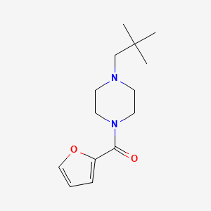 Furan-2-yl(4-neopentylpiperazin-1-yl)methanone