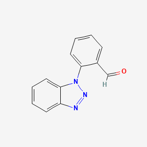 2-(1H-1,2,3-benzotriazol-1-yl)benzaldehyde