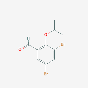 3,5-Dibromo-2-isopropoxybenzaldehyde
