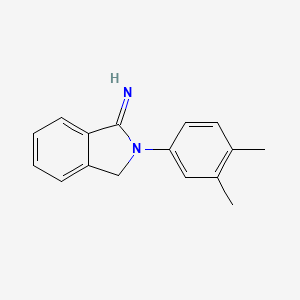 2-(3,4-dimethylphenyl)-3H-isoindol-1-imine