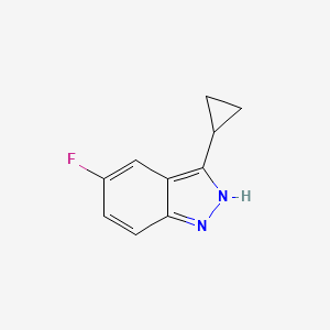 3-Cyclopropyl-5-fluoro-1H-indazole