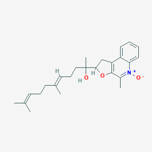 molecular formula C25H33NO3 B025513 Aurachin A CAS No. 108354-15-0